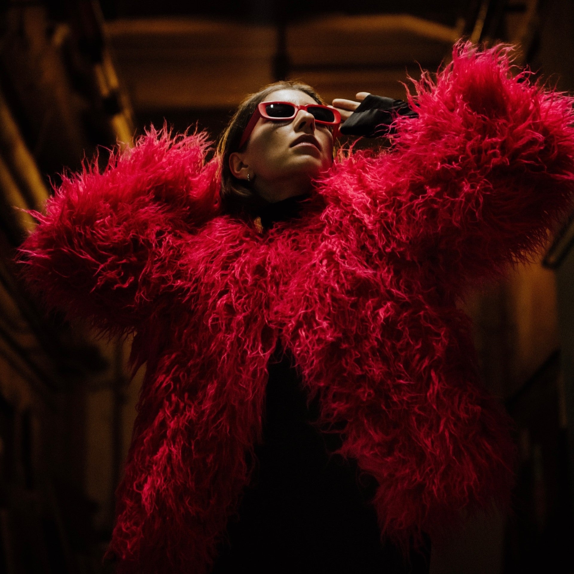 Faux Mongolian Shaggy Coats - No.8 Boutique London