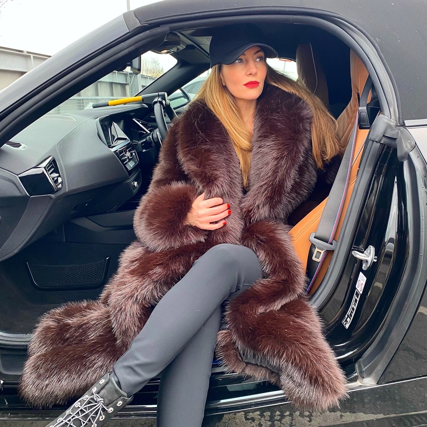 Princess Faux Fur Coat