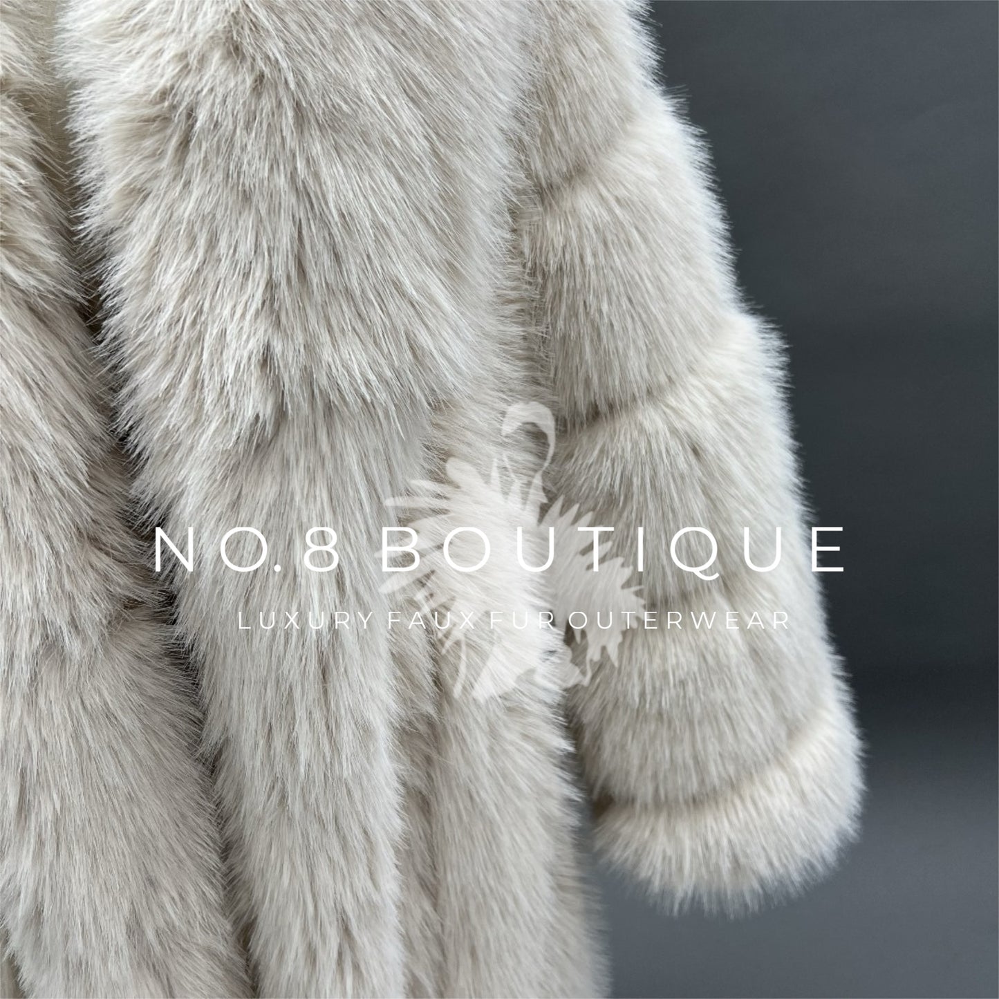 Bold and beautiful Princess faux fur coat