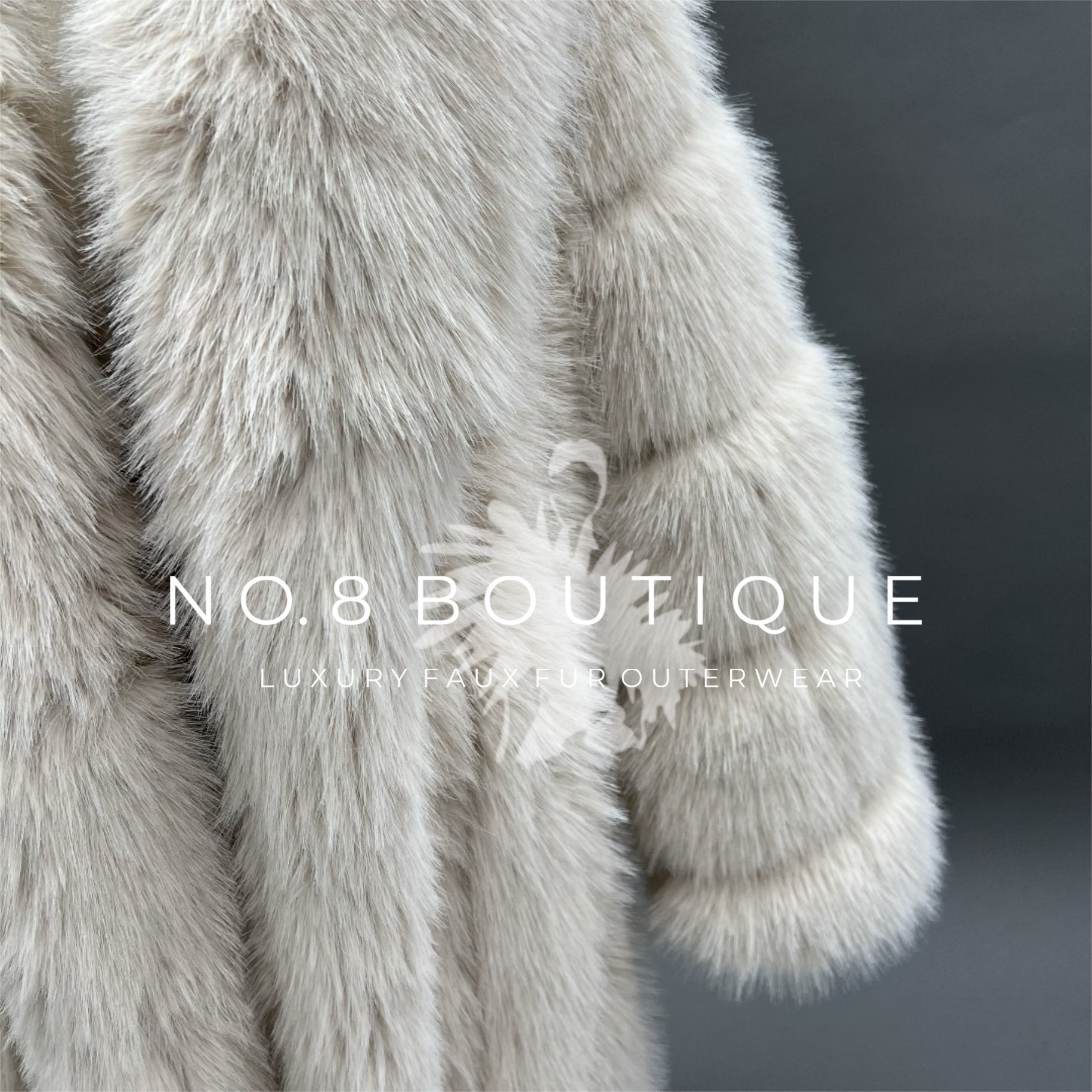 Bold and beautiful Princess faux fur coat