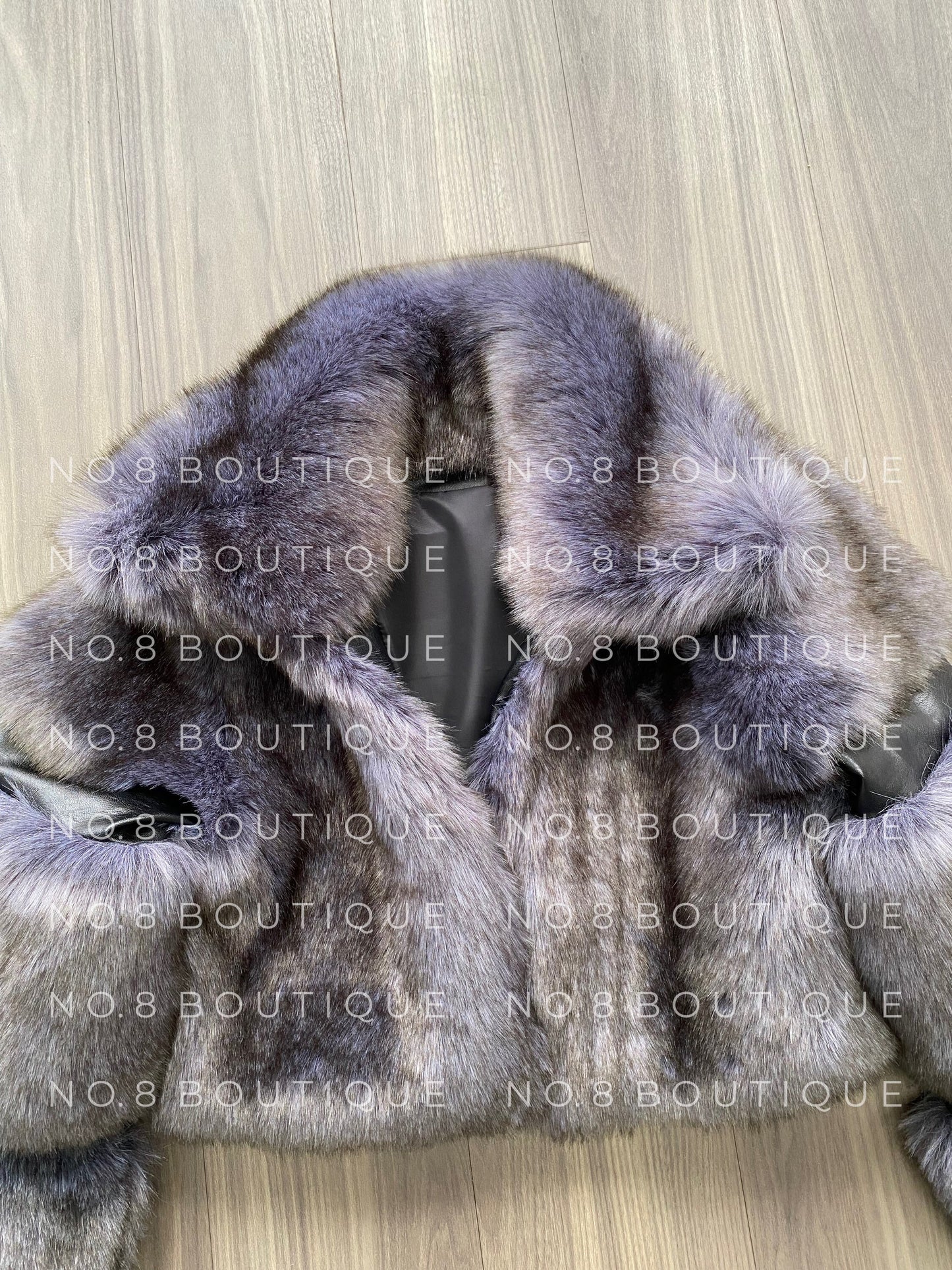 Urban style Phoenix cropped faux fur jacket for a modern look