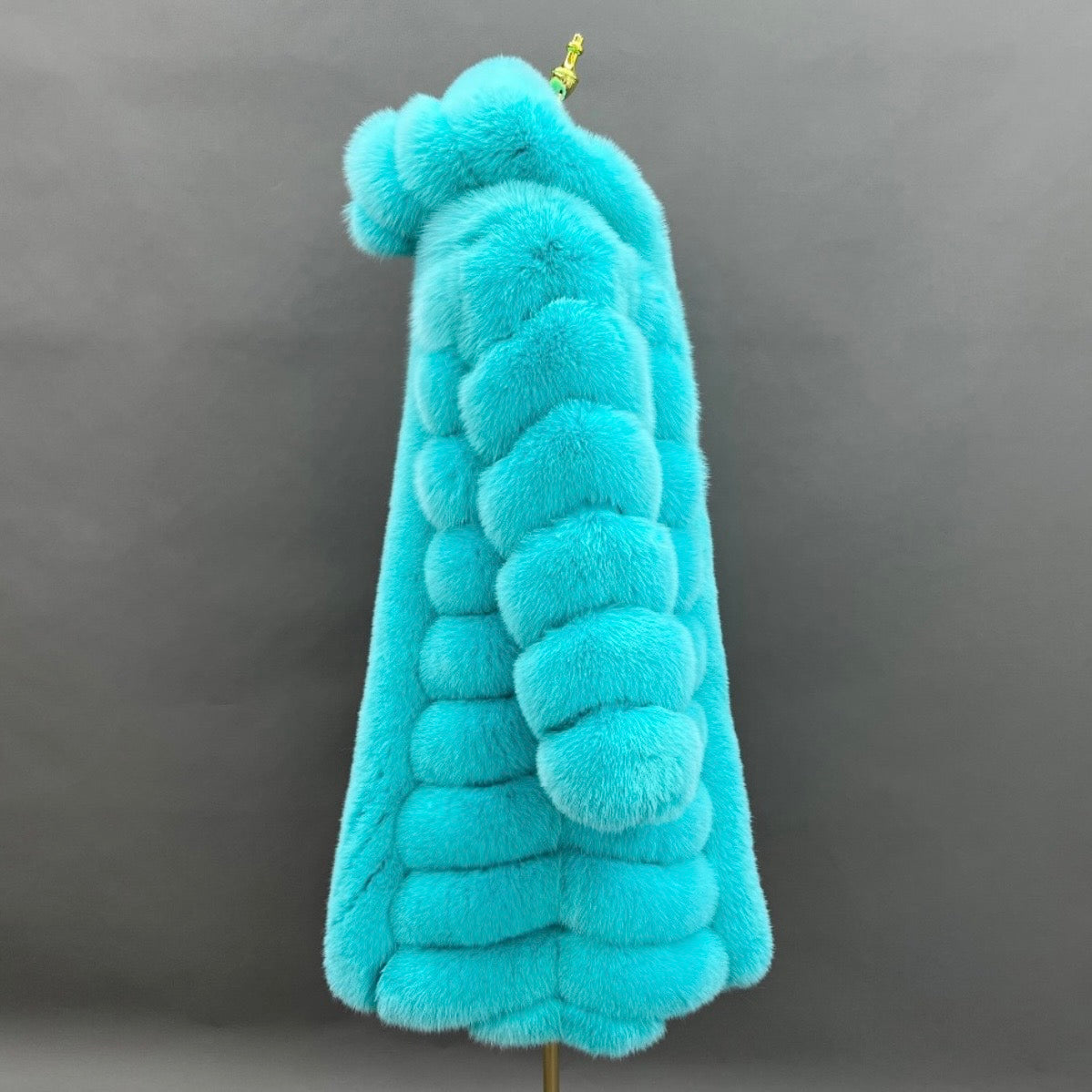 Premium Faux Fur Coat With Hood