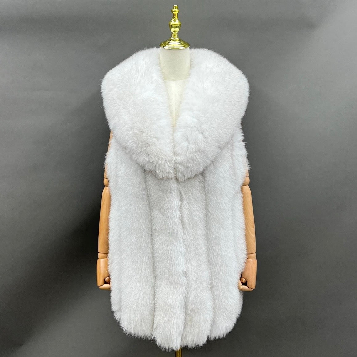 Collar Faux Fur Gilet