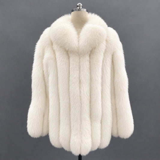 Oxford Straight Row Men's Faux Fur Coat