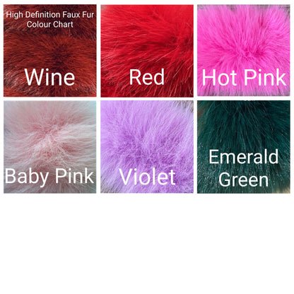 3 Row Faux Fur Gilet