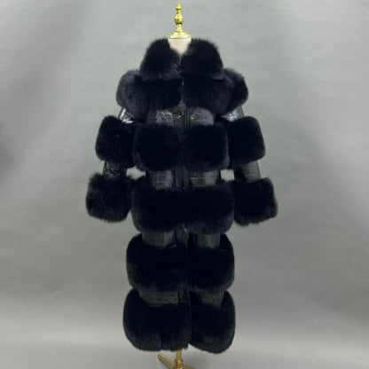 Georgia Long Faux Fur Coat