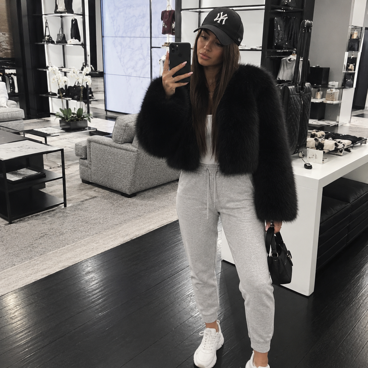 Full Panel Cropped Jacket