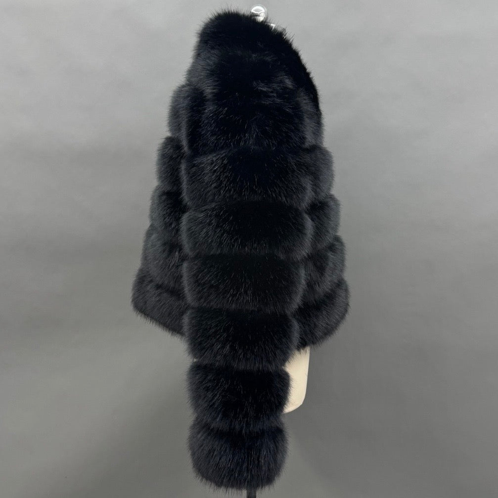 York Collared Mens Faux Fur Jacket
