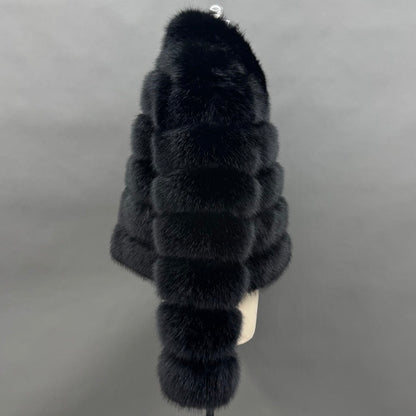 York Collared Mens Faux Fur Jacket