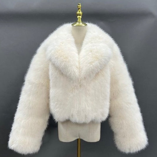Bridal Rome Faux Fur Jacket
