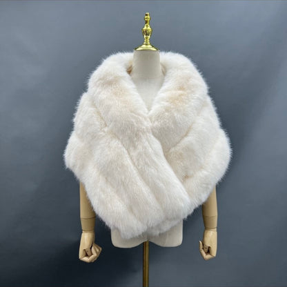 Premium Faux Fur Bridal Wedding Stole