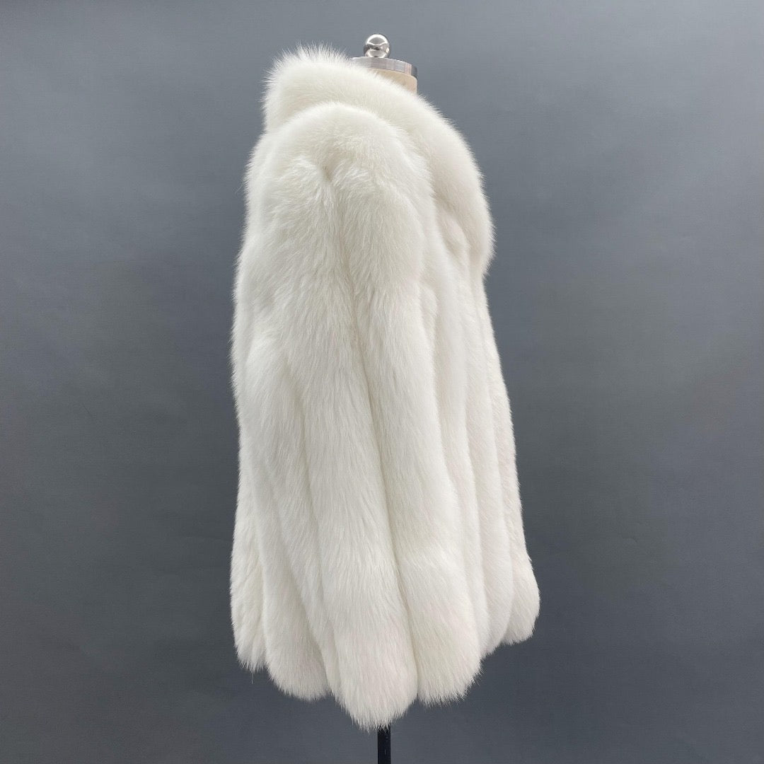 Elegant Prince faux fur coat for men