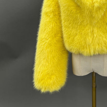 Luxurious Rome faux fur jacket for stylish winter warmth