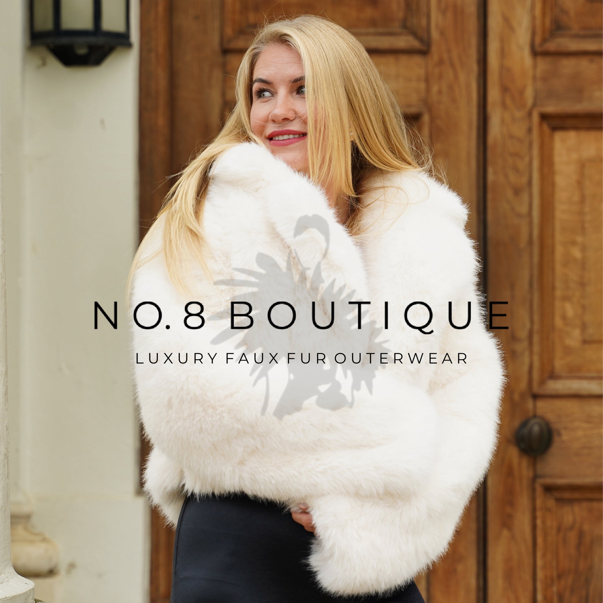 Modern New York faux fur jacket with a minimalist appeal